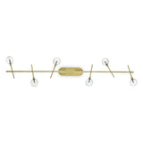 Plafond maracas 6-flg. Laiton