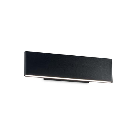 Desk LED applique murale noire, éclairage mural moderne et élégant en noir pour votre espace de travail.