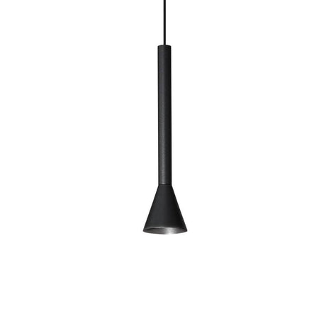 Moderne Diesis LED Pendelleuchte in elegantem Schwarz mit minimalistischen Design für stilvolle Innenräume.