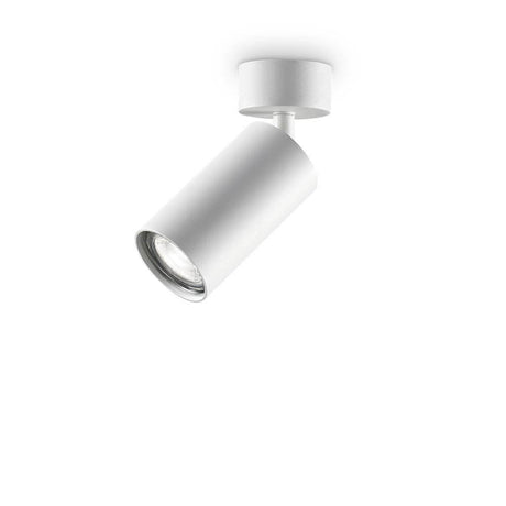 Dynamite Deckenspot, elegantes weißes Deckenlicht für stilvolle Beleuchtung in modernen Räumen.