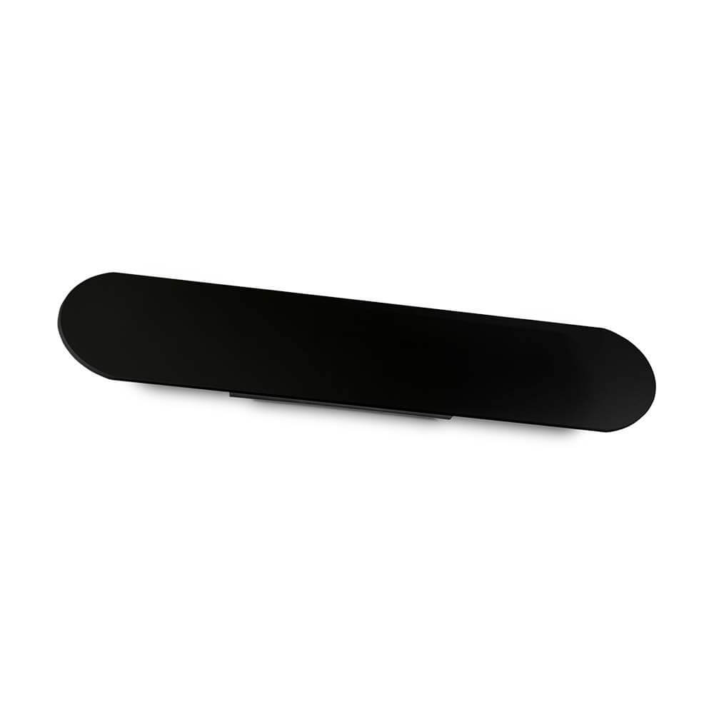 Echo LED Wandleuchte in elegantem Schwarz, ideal für stilvolle Beleuchtung im Innenbereich.