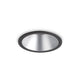 Einbaustrahler Game Round Schwarz Silber mit elegantem, runden Design aus Aluminiumspritzguss.
