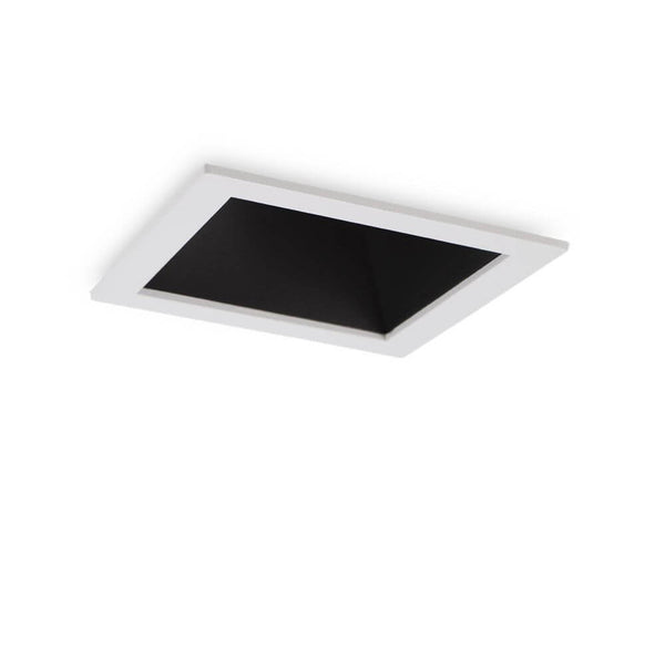 Indbygget spotlight Game Square Hvid Sort, firkantet LED- Forsænkede spotlights med et elegant design.
