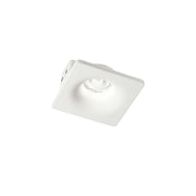 Einbaustrahler Zephyr Fi1 Klein, weiß, quadratisch, mit verstellbarem LED-Spot, Aufsicht