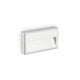 Febe LED Außen-Wandleuchte IP65 in modernem Design mit weißem Gehäuse.
