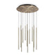 Filo LED Pendelleuchte Aufhängung mit stilvollen, schmalen Lampen in elegantem Design.