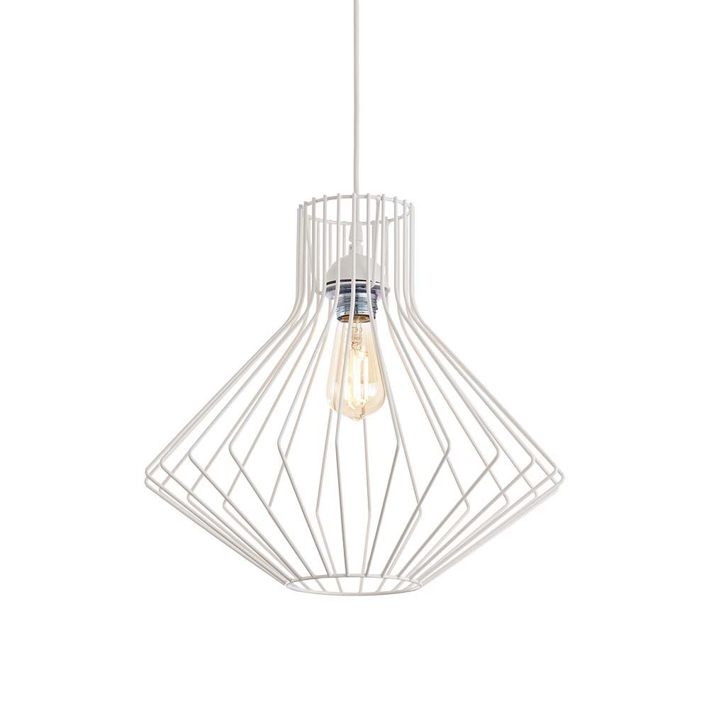Lampe suspendue ampolla-4 blanc
