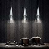 Wisząca lampa cona sp3 chrome