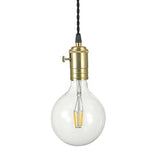 Retro hanger lamp Doc SP1 messing