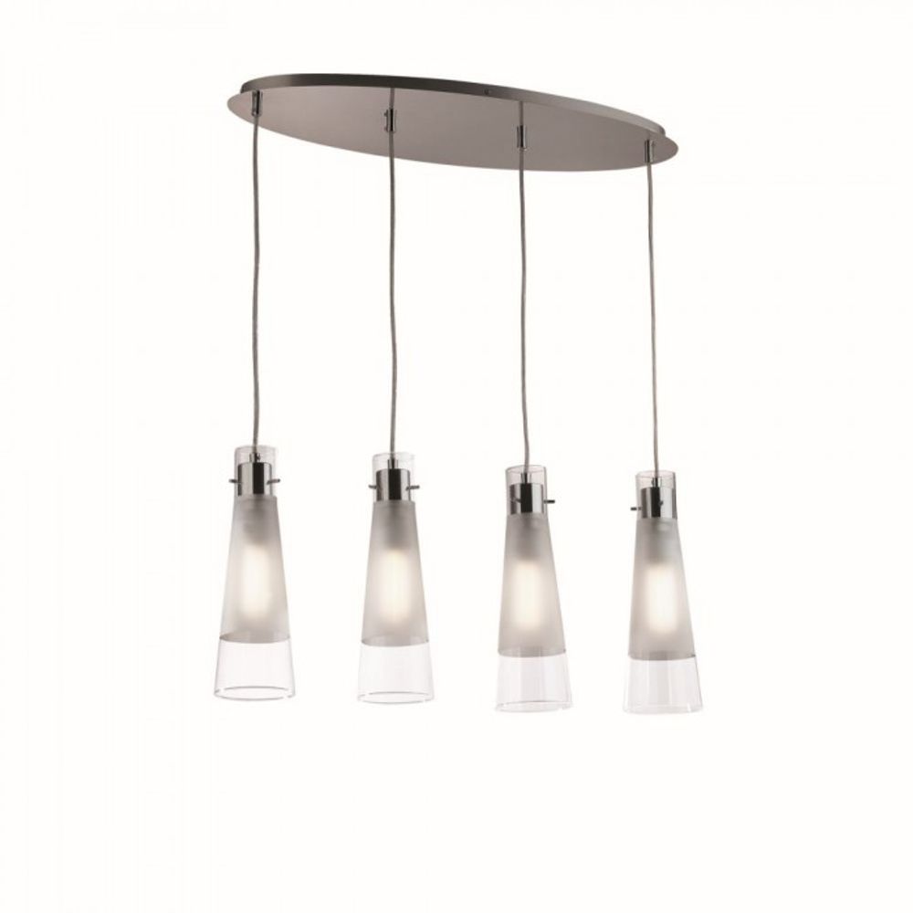 Hängeleuchte Kuky Sp4 Transparent  Ideal Lux   