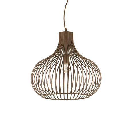 Pendant light Onion Ø 48cm Brown in a stylish design, ideal for modern interiors.