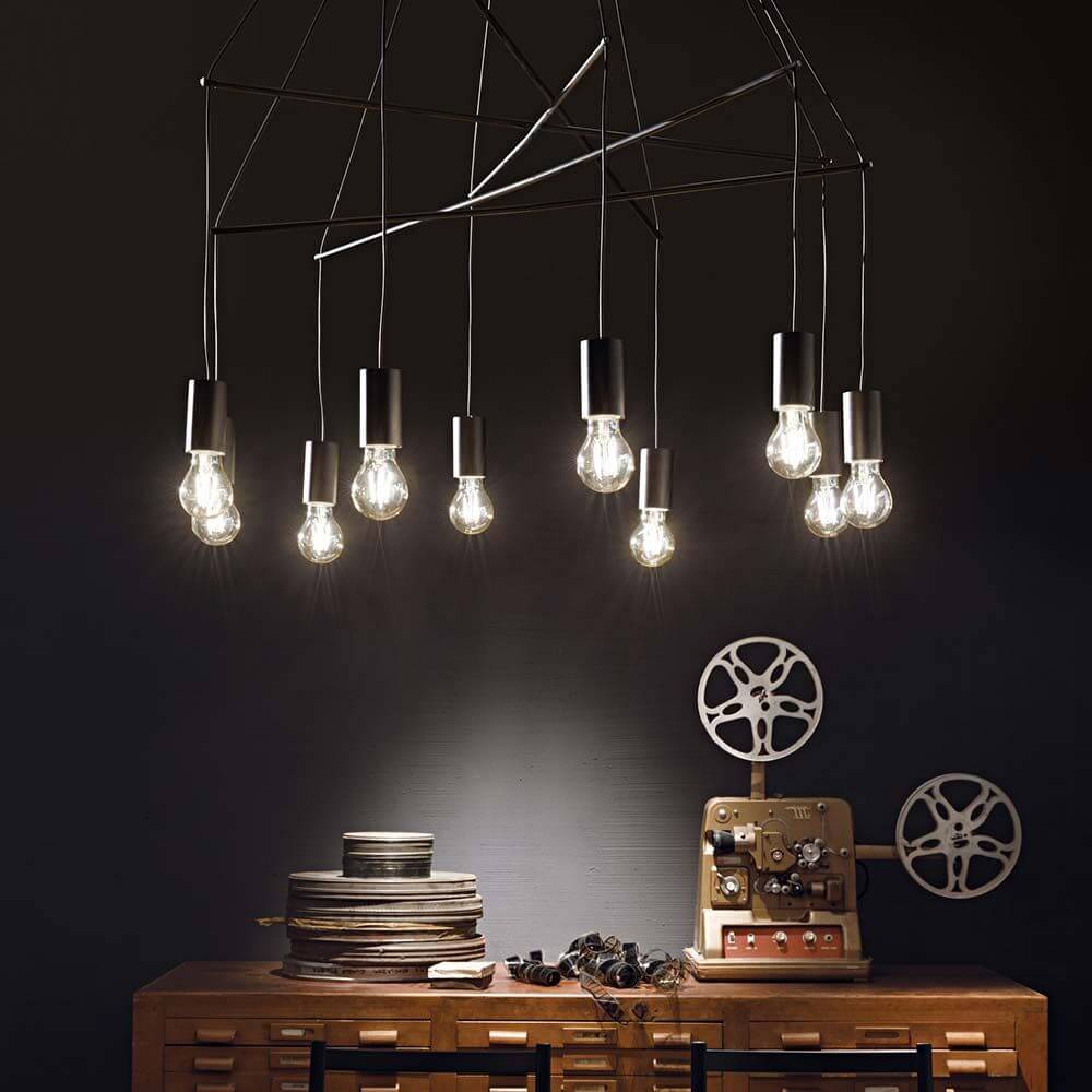 Hanging lamp pop sp1 black