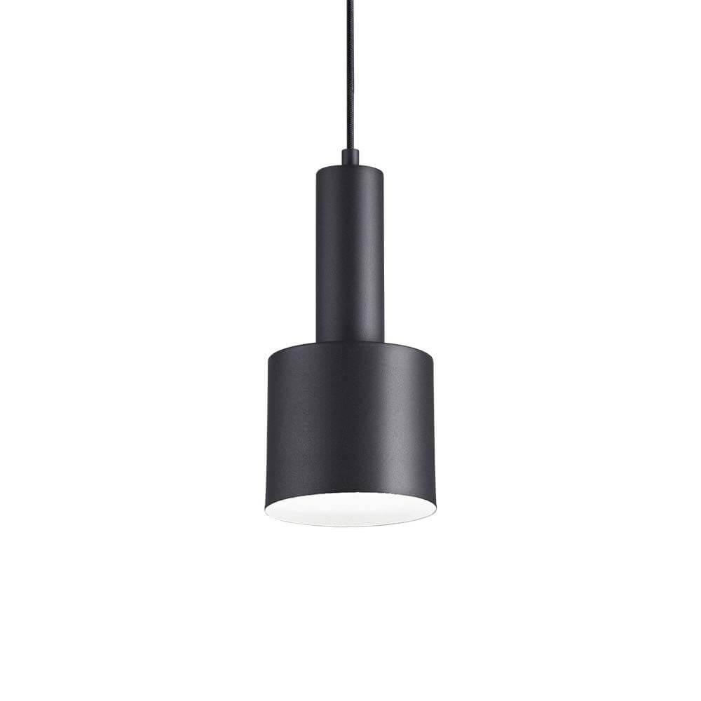 Holly Pendelleuchte Ø 12cm in modernem schwarzen Design, ideal für stilvolle Raumbeleuchtung.