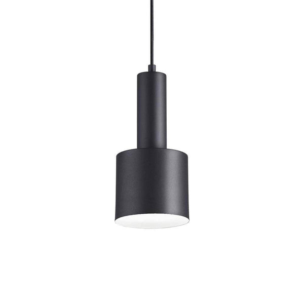 Holly Pendelleuchte Ø 12cm schwarze Pendelleuchte modern, schlichte Hängelampe für stilvolle Beleuchtung