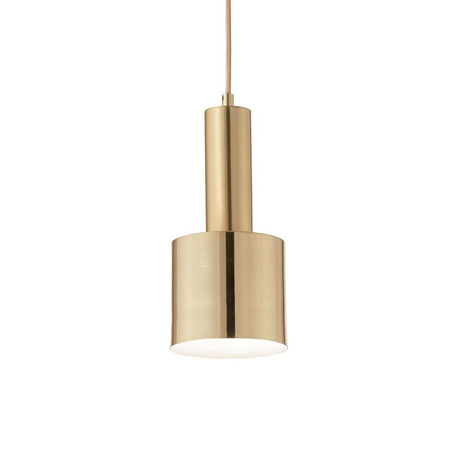 Holly Pendelleuchte Ø 12cm in modernem, goldfarbenem Design für stilvolle Innenräume.