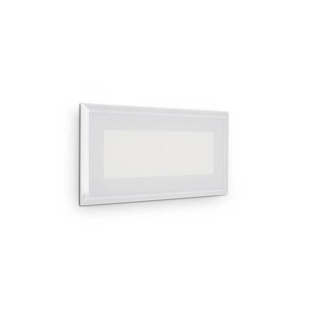 Indio Einbau Außenwandleuchte IP65 in modernem Design für Außenbereiche.