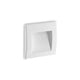 Elegante LED Außen Wandleuchte IP65 in Weiß, ideal für äußere Wandinstallation.
