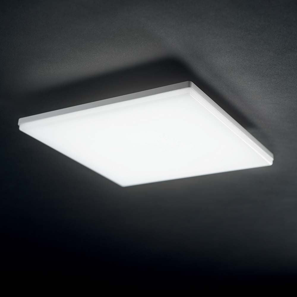 LED -kattovalaisin MIB IP65 neliövalkoinen