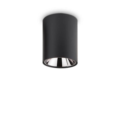 LED Deckenleuchte Nitro 10W Rund Schwarz – elegante, schwarze Deckenlampe für stilvolle Innenräume.