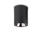 LED Loftslampe Nitro 15W Rund Sort - elegant sort forsænket loftslampe med et moderne design.