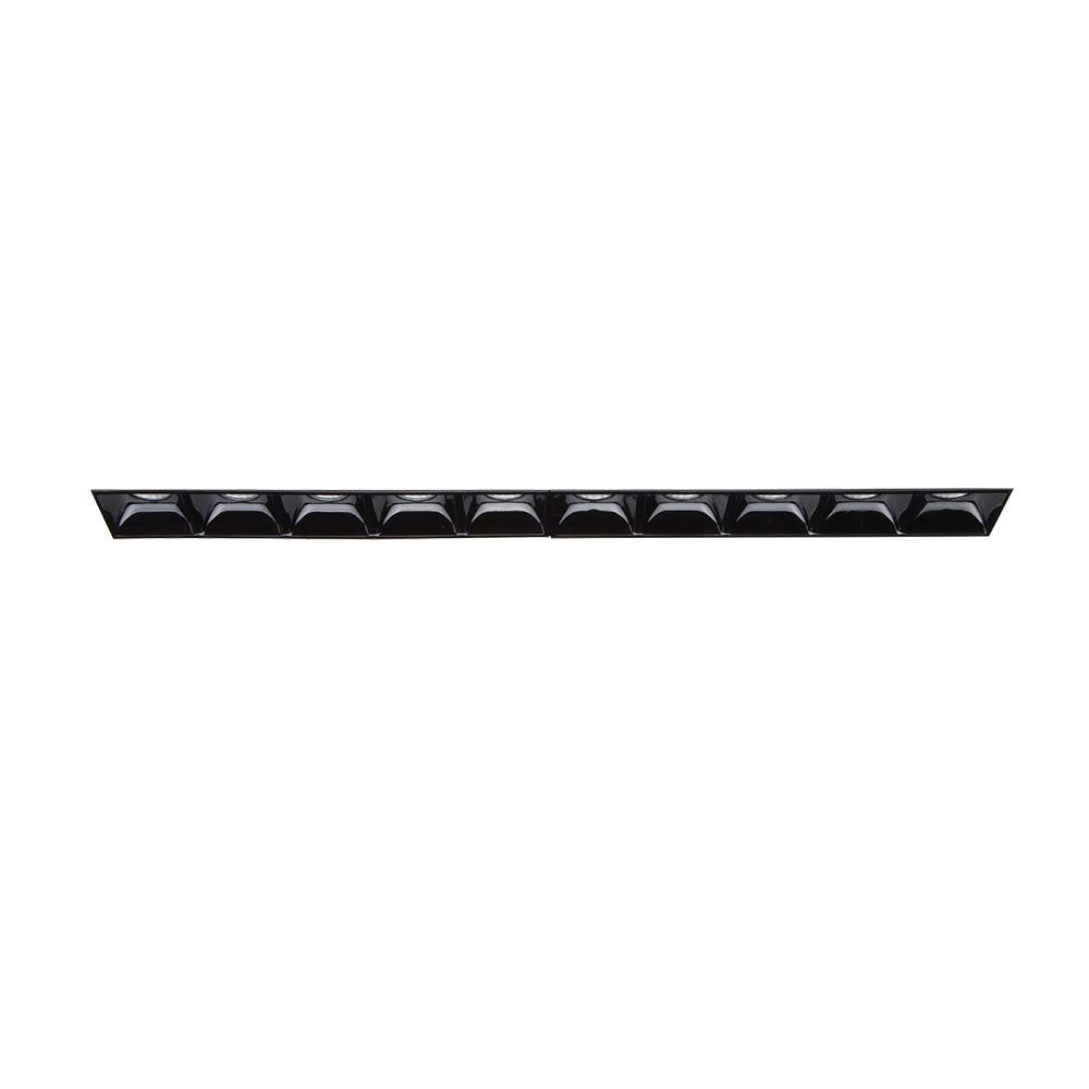 LED Einbaustrahler Lika Fi10 Trimless in Schwarz, modernes Design für stilvolle Beleuchtung.