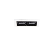 LED Einbaustrahler Lika Fi2 Trim Weiß, Grau