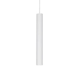 LED Hängeleuchte Tube Mittel Weiß
