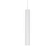 LED Hängeleuchte Tube Mittel Weiß in elegantem Design, ideal für moderne Innenräume und Beleuchtungslösungen.