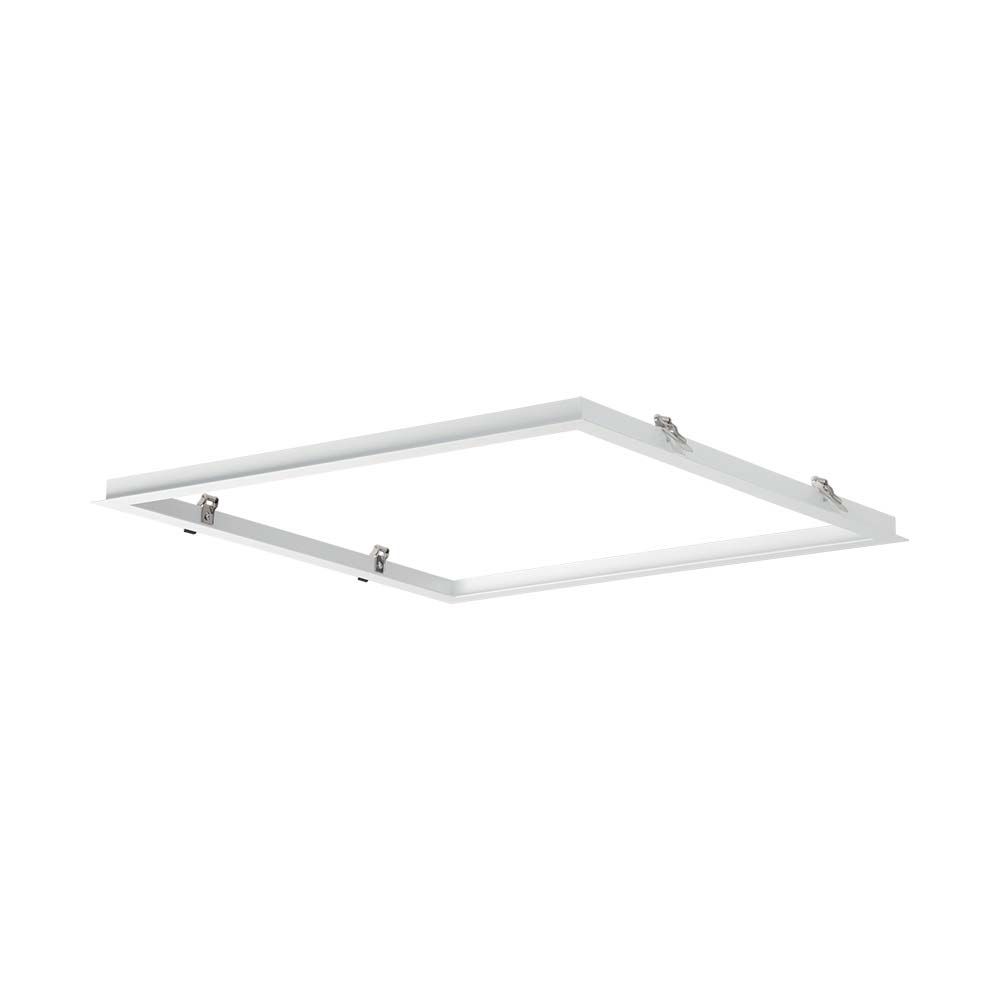 Recessed frame for LED panel