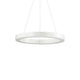 LED Pendelleuchte Oracle Ø 50cm Weiß in modernem Design, ideal für jede Raumbeleuchtung.