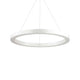 LED Pendelleuchte Oracle Ø 70cm Weiß in modernem Design, schwebend und elegant für Innenräume.