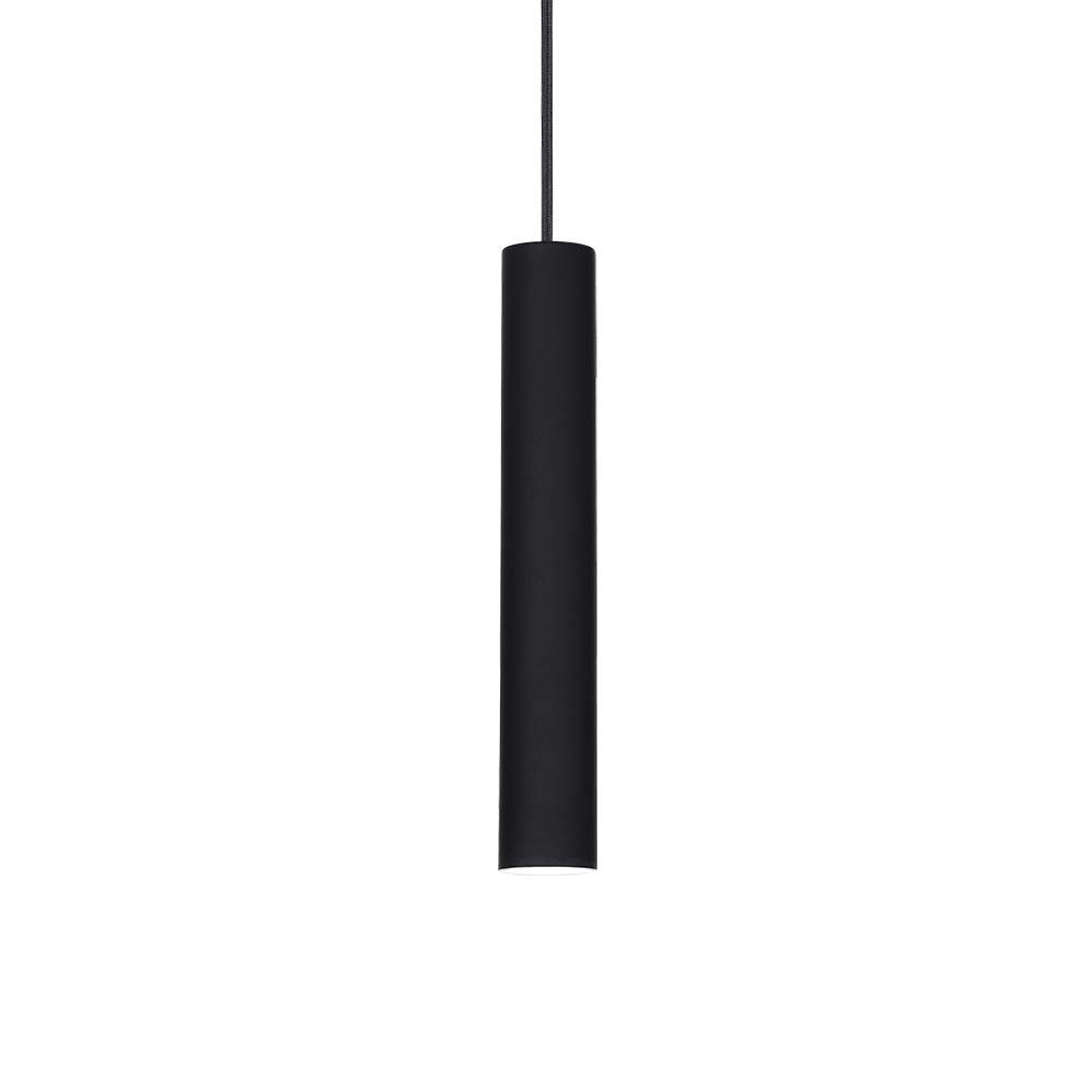 Tube de lampe pendentielle LED petit noir