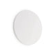 LED Wandleuchte Cover Rund Groß Weiß