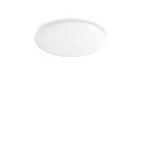 Plafonnier blanc Level LED, plafonnier moderne et élégant en blanc pour un design d’intérieur raffiné.