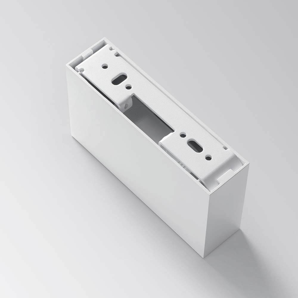 Lika LED Deckenstrahler Montagehalterung in edlem Weiß