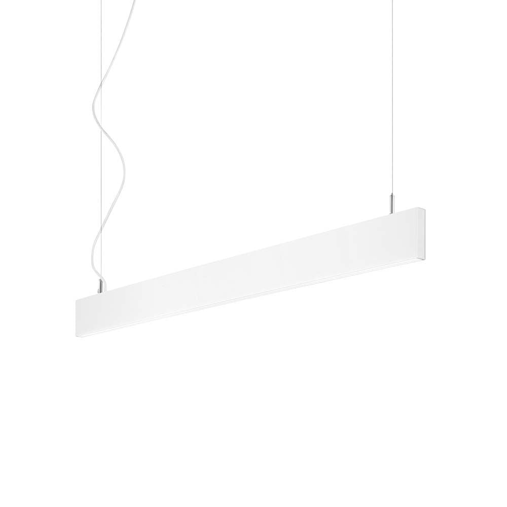 Linus LED Pendelleuchte 120cm  Ideal Lux Weiß Neutralweiß (4000K) 