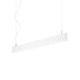 Linus LED Pendelleuchte 120cm in modernem Design, ideal für zeitgenössische Innenräume.
