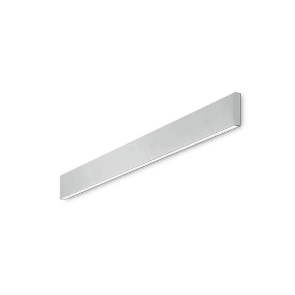 Linus LED Wandleuchte 120cm moderne silberne LED-Wandleuchte für zeitgemäße Raumbeleuchtung