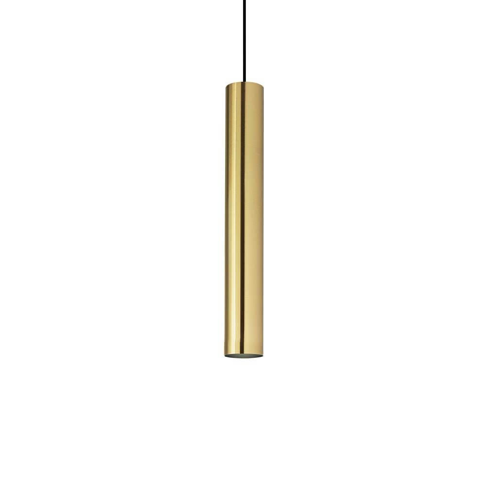 Titta hängslampa mässingssatin 56 cm