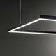 Oracle Slim LED Pendelleuchte Square in modernem Design mit schlanker, quadratischer Form und heller LED-Beleuchtung.