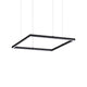 Oracle Slim LED Pendelleuchte Square in elegantem quadratischen Design, moderne Beleuchtungslösung für stilvolle Räume.