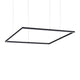 Oracle Slim LED Pendelleuchte Square in modernem Design mit quadratischer Form.