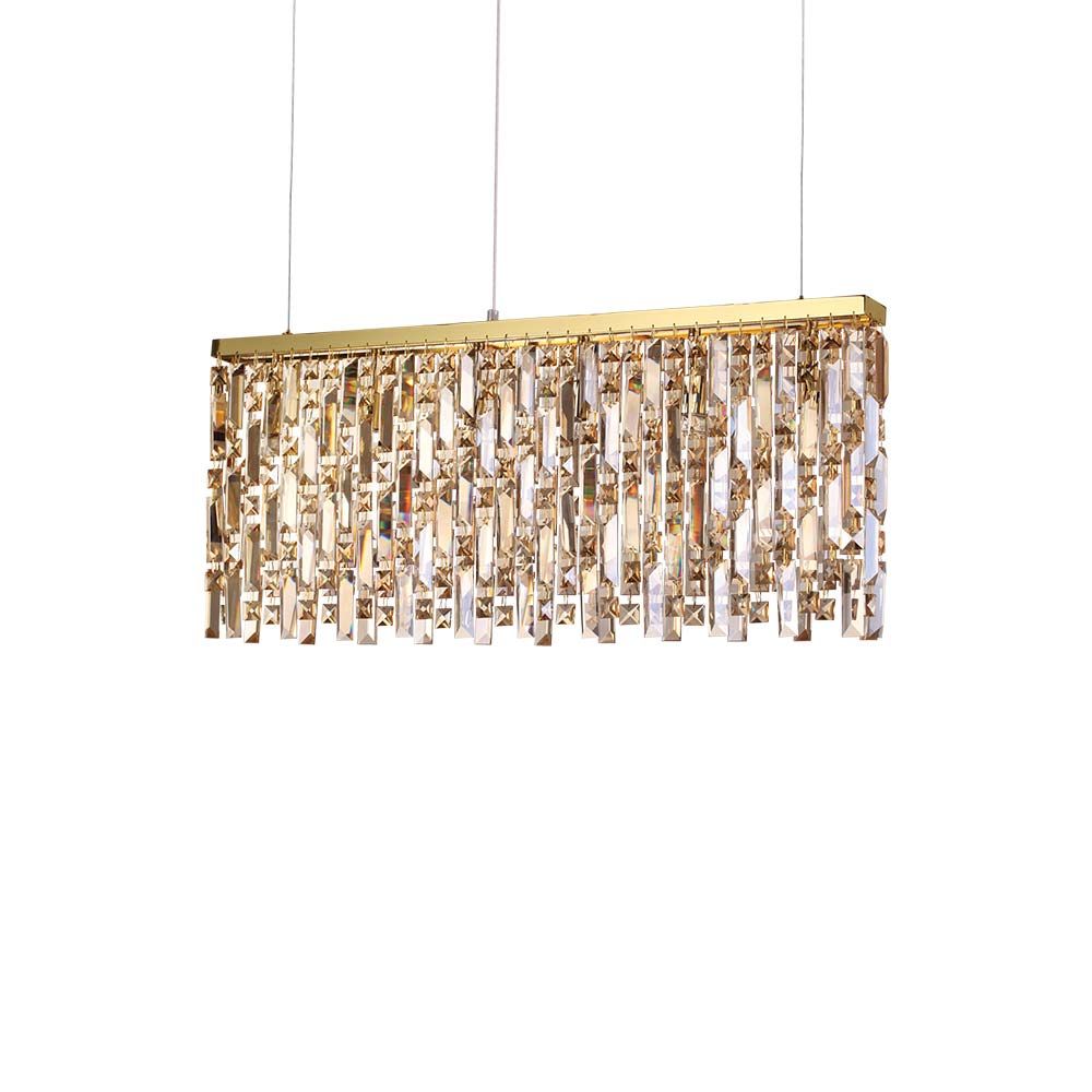 PENDANT LAMP ELISIR 6-FLG. Laiton
