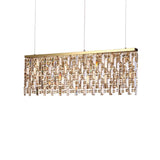 PENDANT LAMP ELISIR 8-FLG. Laiton