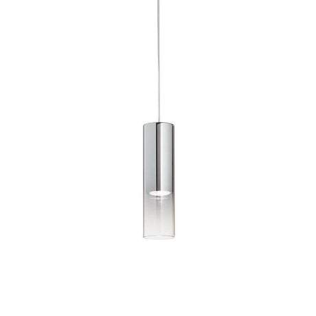 Pendelleuchte Look Klein Sfumato Chrom in stilvollem Design mit verchromter Oberfläche und elegantem Licht.