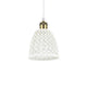 Pendelleuchte Luga Ø 18cm Weiß in elegantem Design, perfekte Lichtquelle für stilvolle Räume.