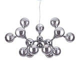 Pendant light Nodi Chrome 15-bulb Chrome