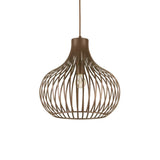 Pendant lamp Onion Ø 38cm Brown