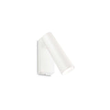 Moderne Pipe LED Wandleuchte Strahler in Weiß, ideal für stilvolle Innenbeleuchtung.