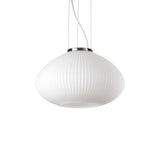 Plisse pendant light